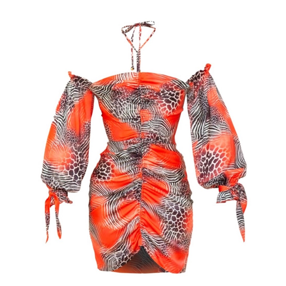 Cute Wolf & Badger Dress